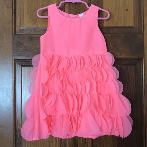 Cherokee, girls size 4T, coral dress